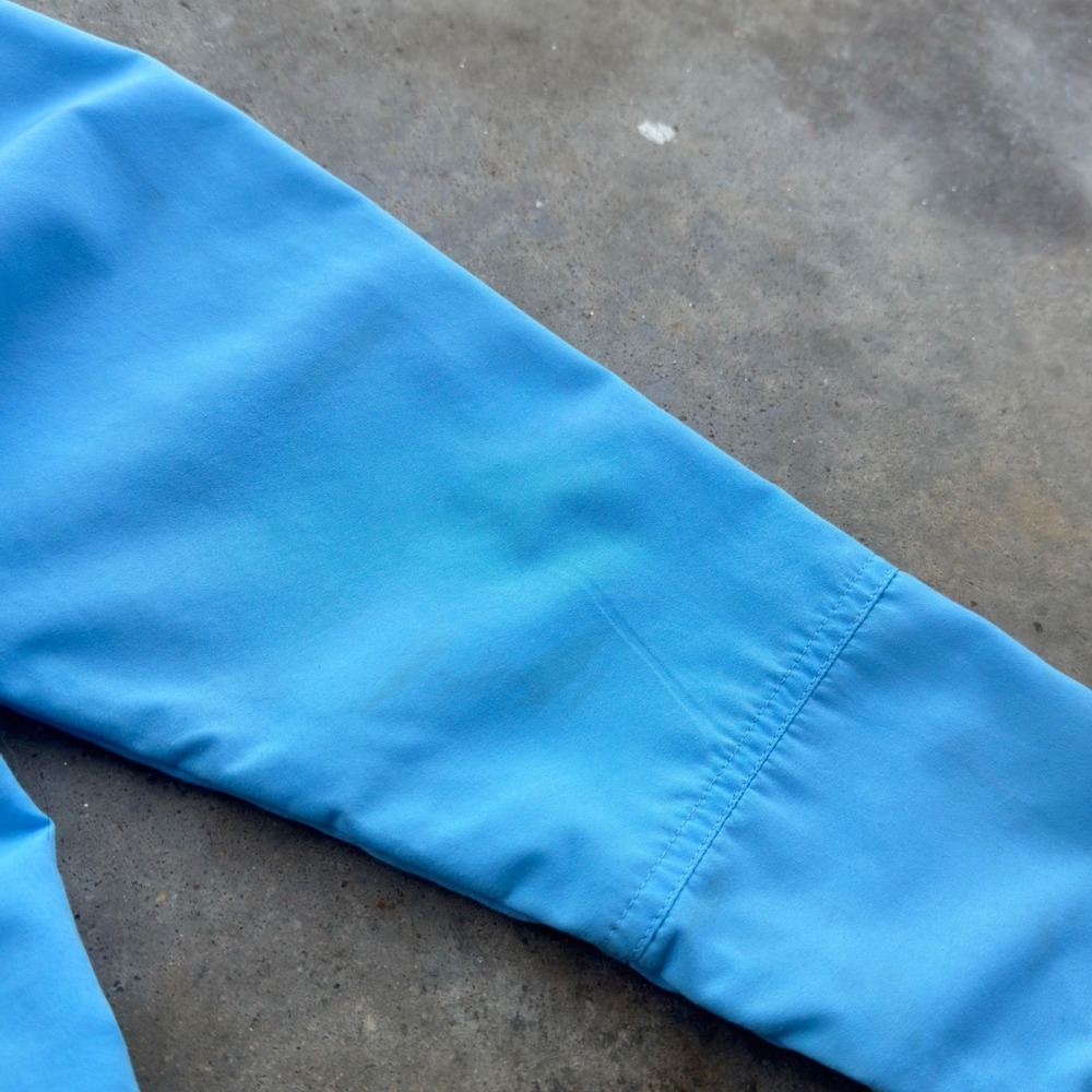 Vintage Y2K Reebok Windbreaker Jacket Gorpcore Sporty Sky Blue Womens M f7 - Picture 8 of 8